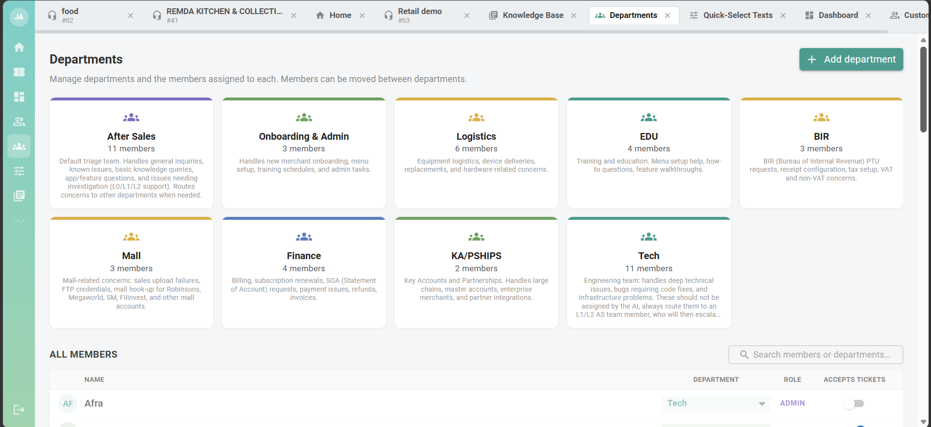 UTAK CRM Screenshot 5