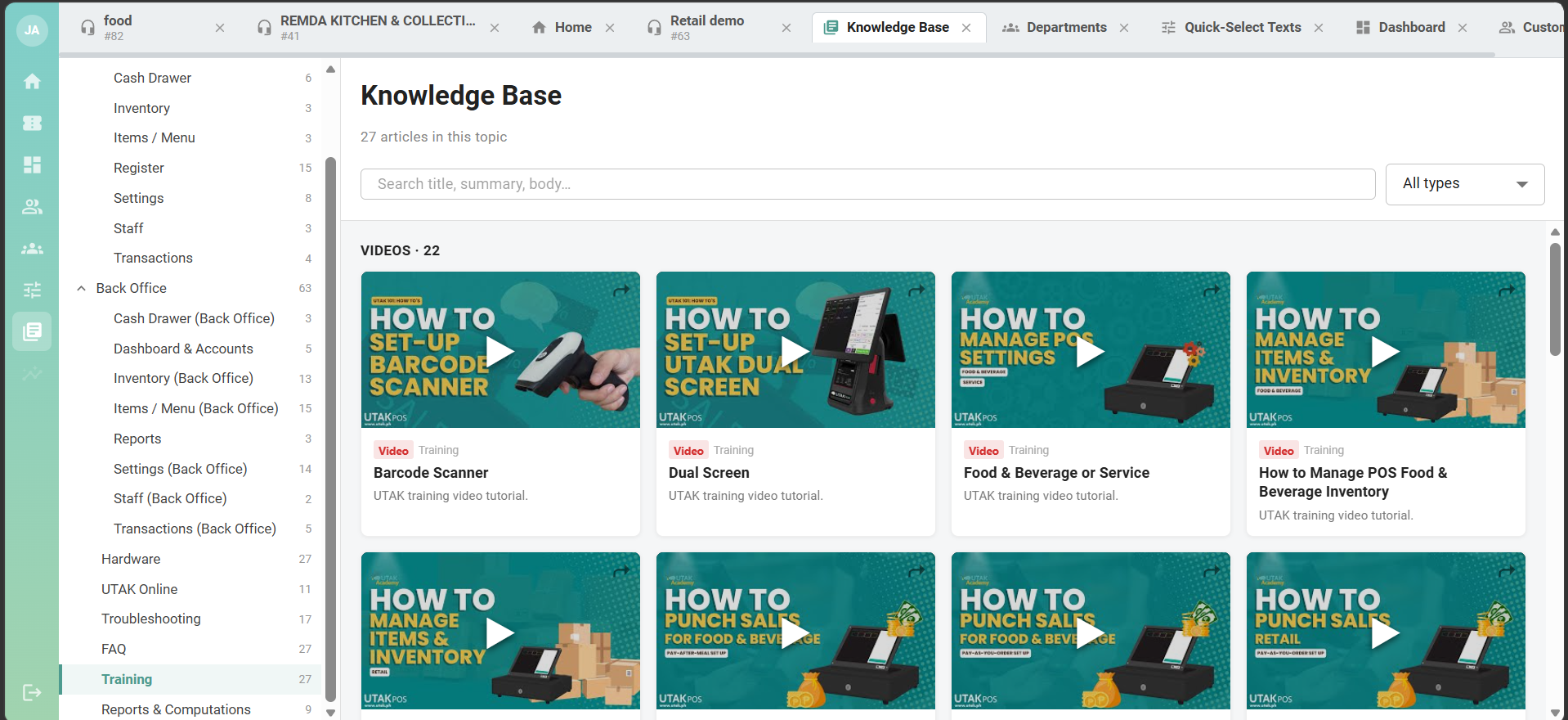 UTAK CRM Screenshot 8